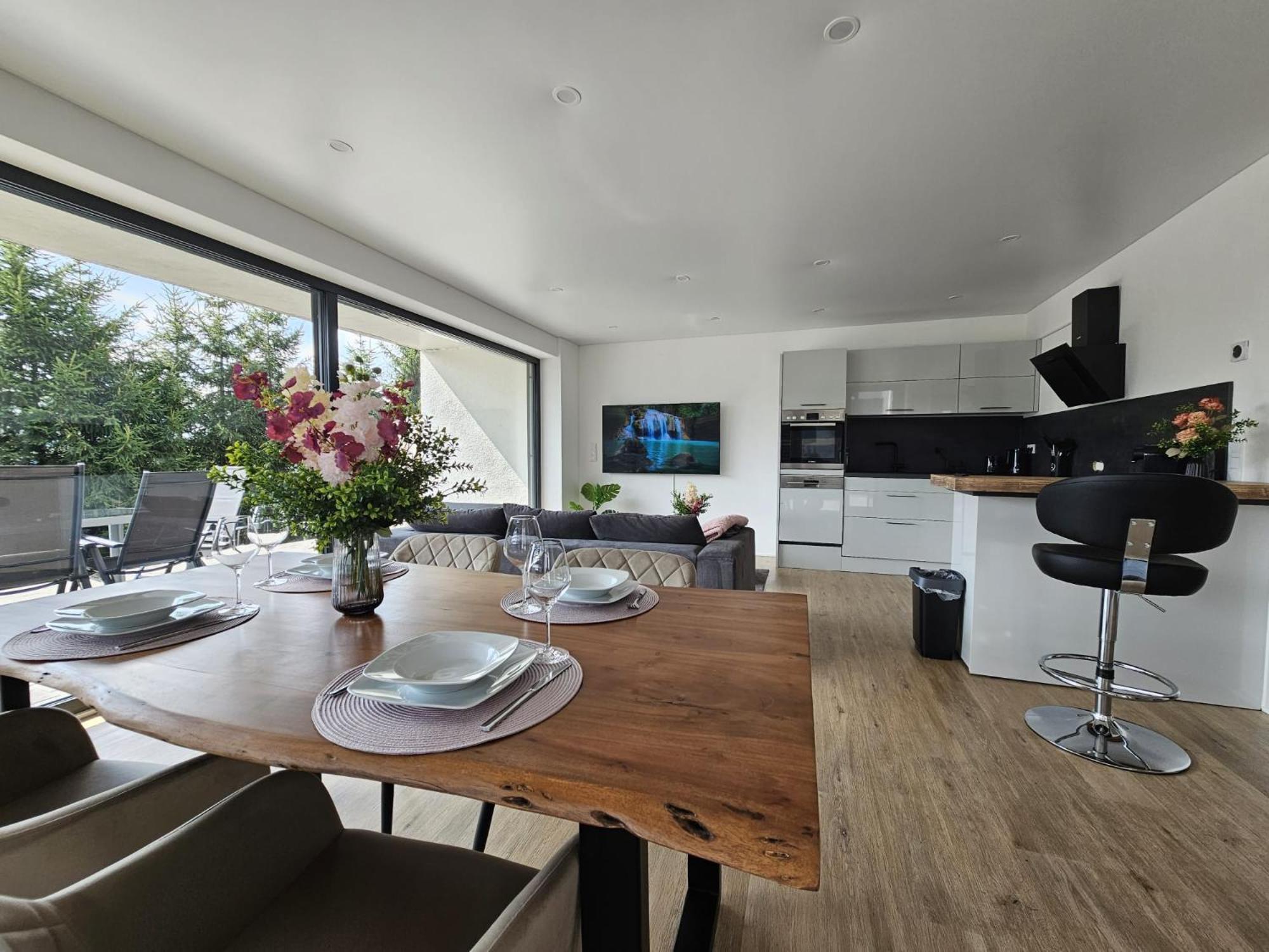 Stilvolle Wohnung Mit Blick Und Selbst-Check-In Bad Berleburg Kültér fotó